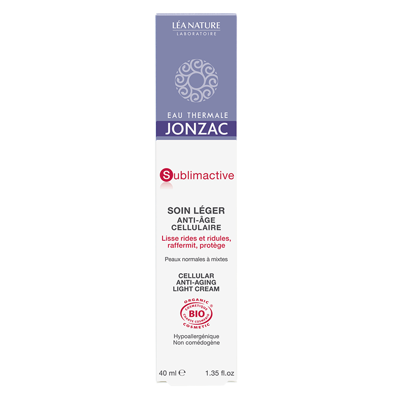 Anti Aging Light Cream All Skin Types Eau Thermale Jonzac